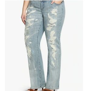 Torrid Premium Distressed Jeans with Sequins 24